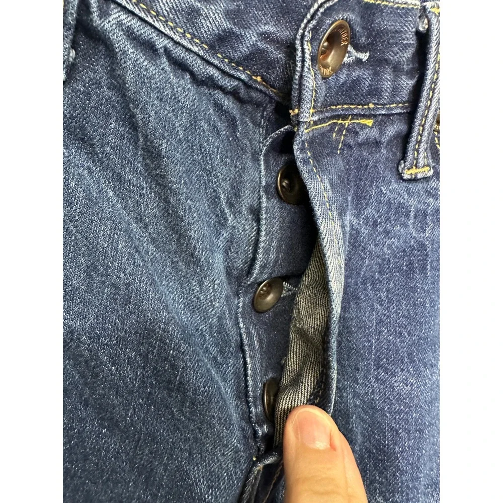 Todd Snyder Slim Fit 32 x 30 Jeans 12.5 oz Cotton Selvedge Denim Medium Wash